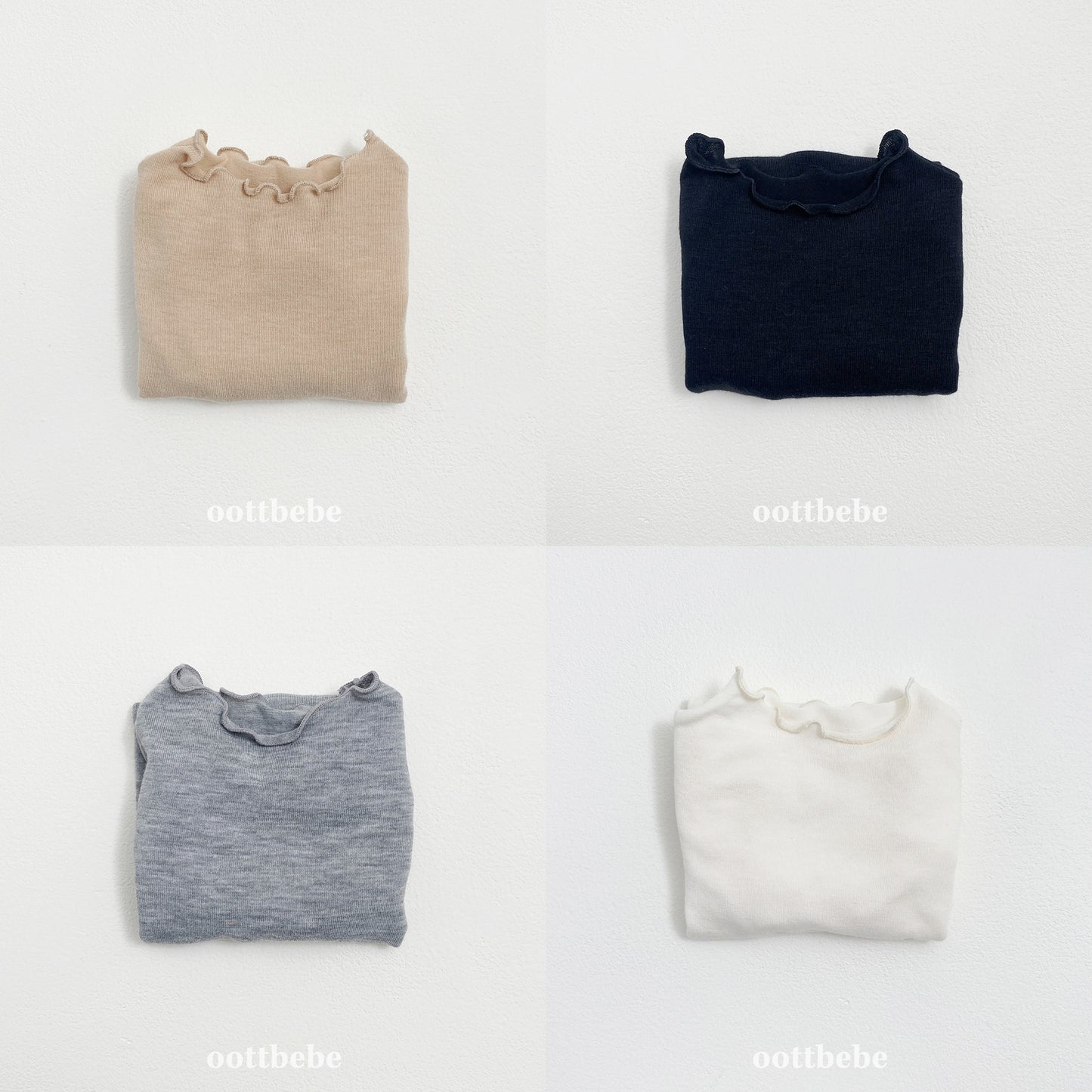 (Pre-order) OOTTBEBE - Inner Flare Tee 이너프날라리티 (4 Colors)