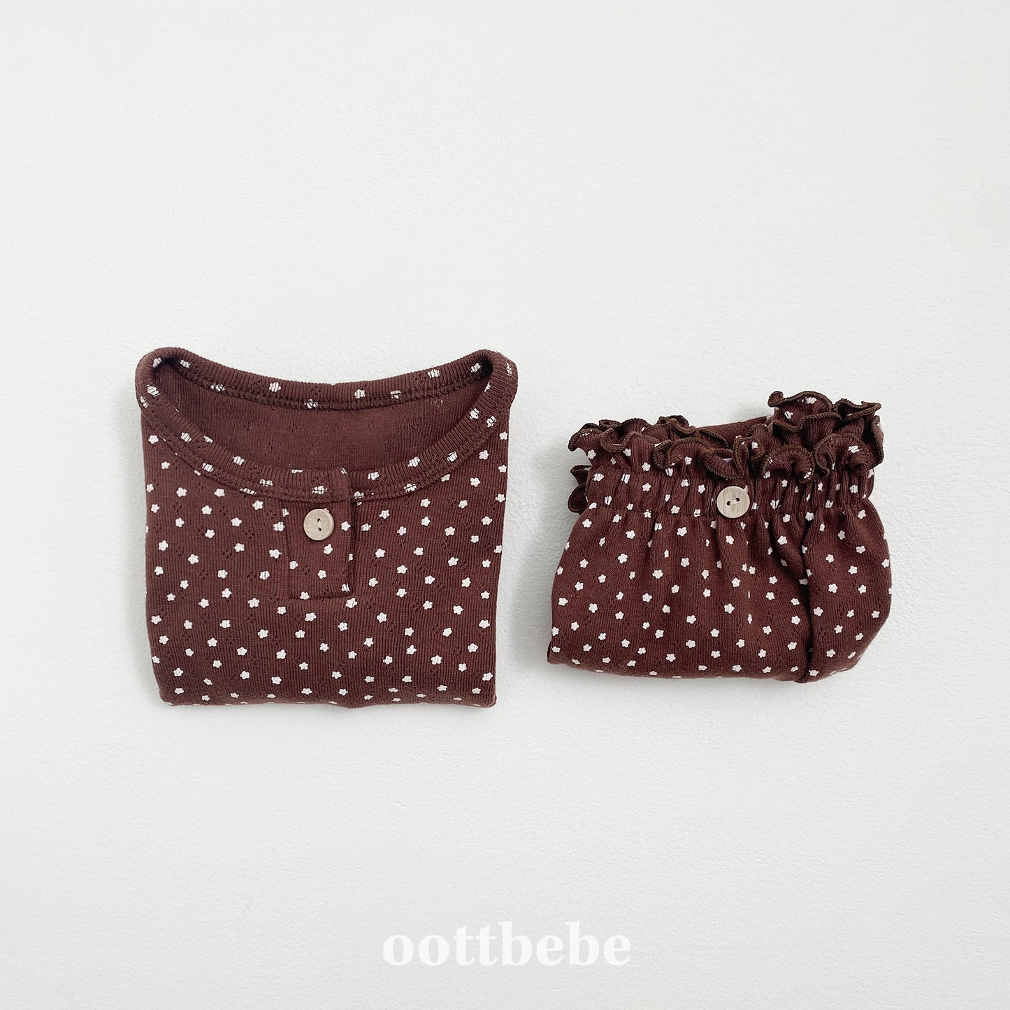(Pre-order) OOTTBEBE - Star Candy Bloomer Set 별사탕블루머Set (2 Colors)