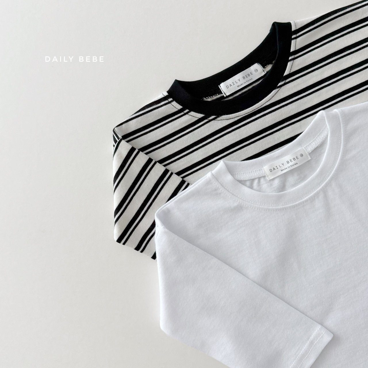 (Pre-order) Daily Bebe - Kids’ New Layered Tee 뉴레이어드티 (2 Colors)