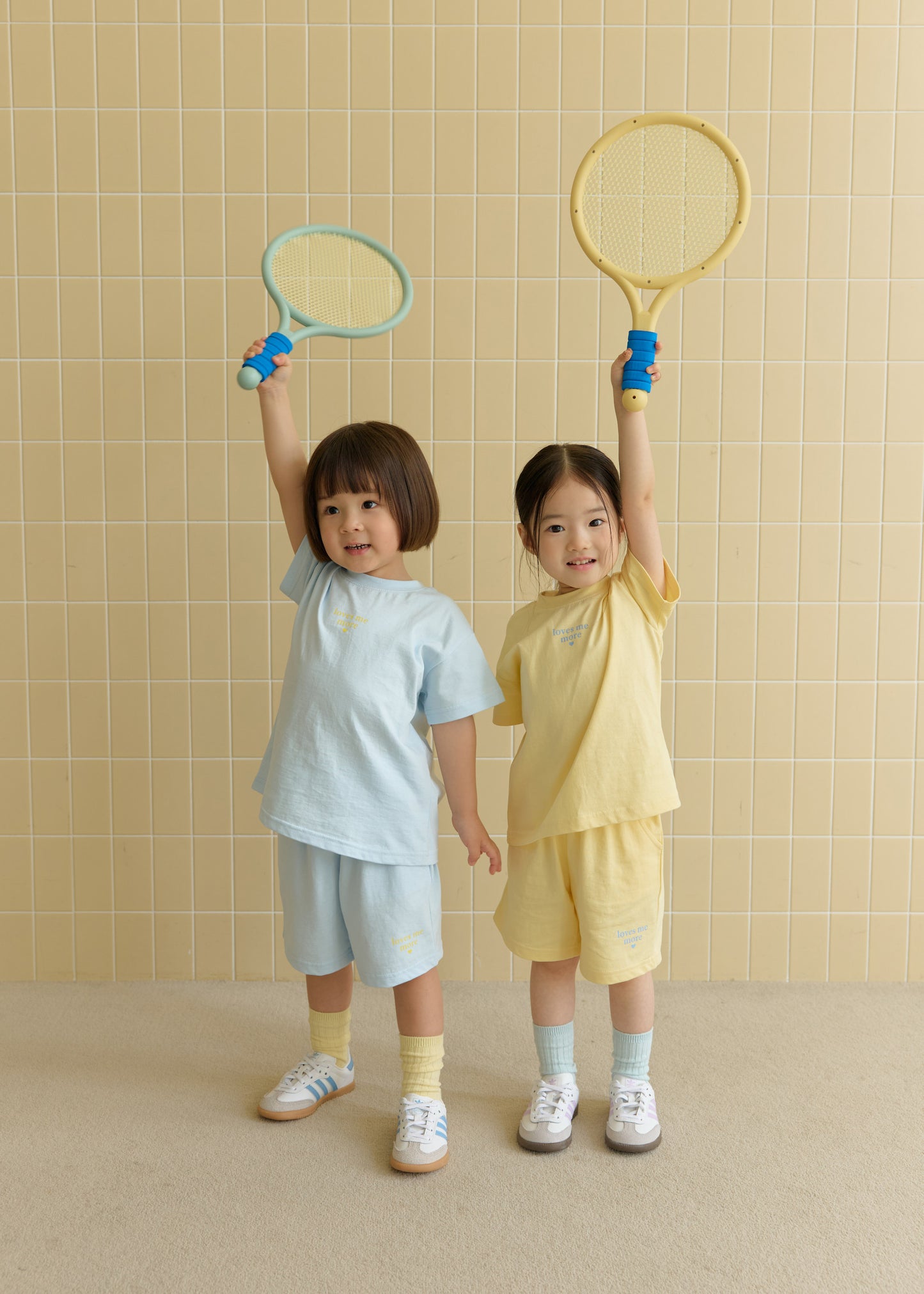 (Pre-order) Daily Bebe Summer - Kids’ Loves Me More Set 러브즈 미 모어 세트 (5 Colors)