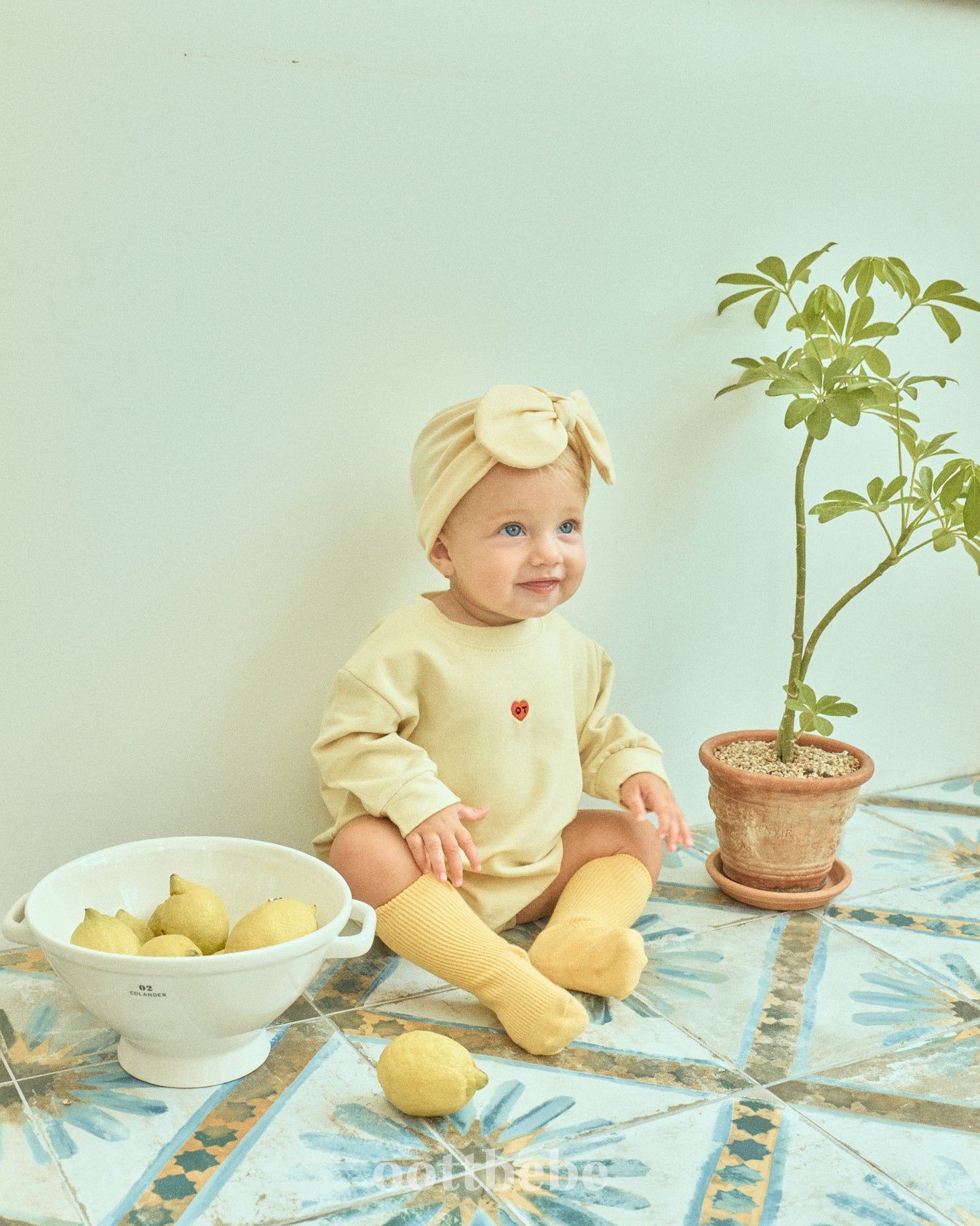 (Pre-order) OOTTBEBE - Petit Modal Suit (Stretch Terry) 쁘띠모달슈트(쮸리스판) (4 Colors)