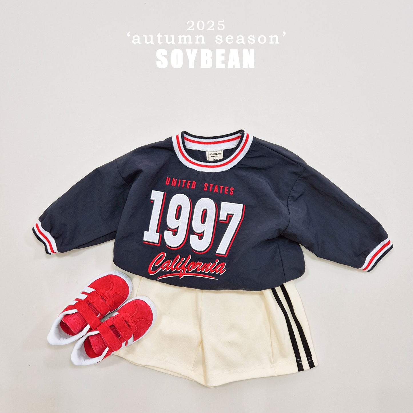 (Pre-order) Soybean Kids - Bermuda Crop Pants 버뮤다7부팬츠 (3 Colors)