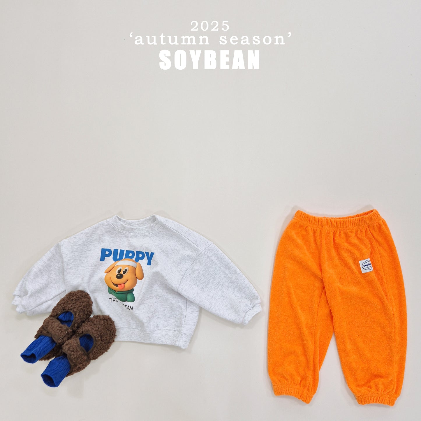 (Pre-order) Soybean Kids - Animal Friends Sweatshirt 동물친구들맨투맨 (3 Colors)