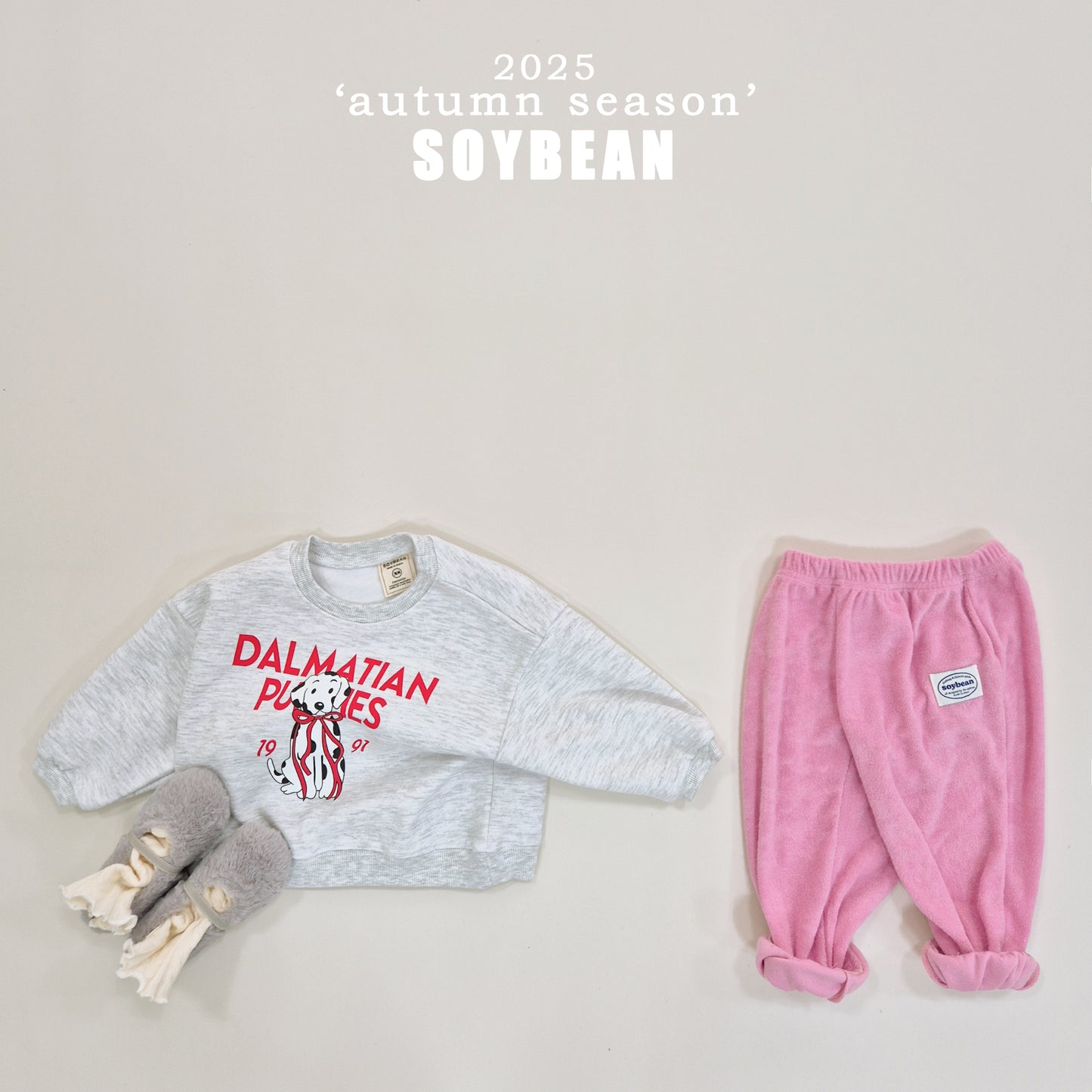 (Pre-order) Soybean Kids - Terry Jogger Pants 테리조거팬츠 (7 Colors)
