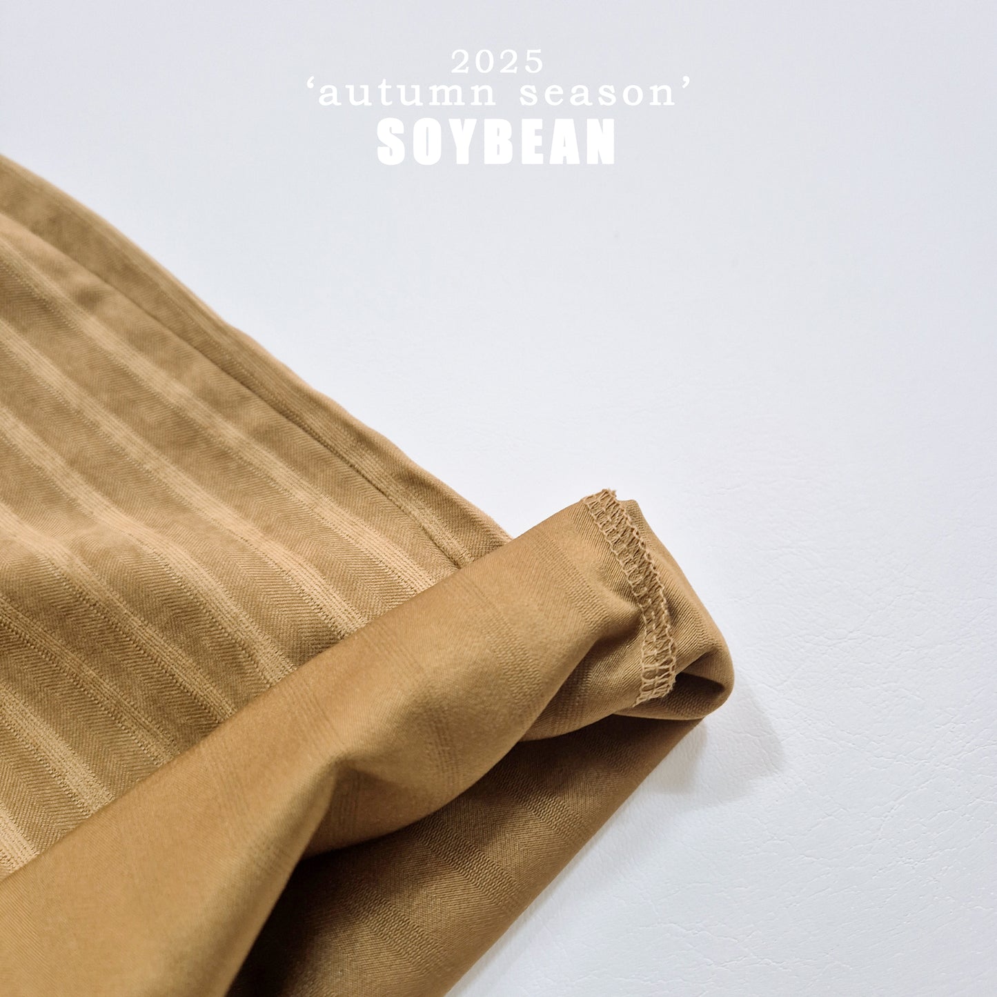(Pre-order) Soybean Kids - Button Stripe Wide Pants 버튼트렁크팬츠 (2 Colors)