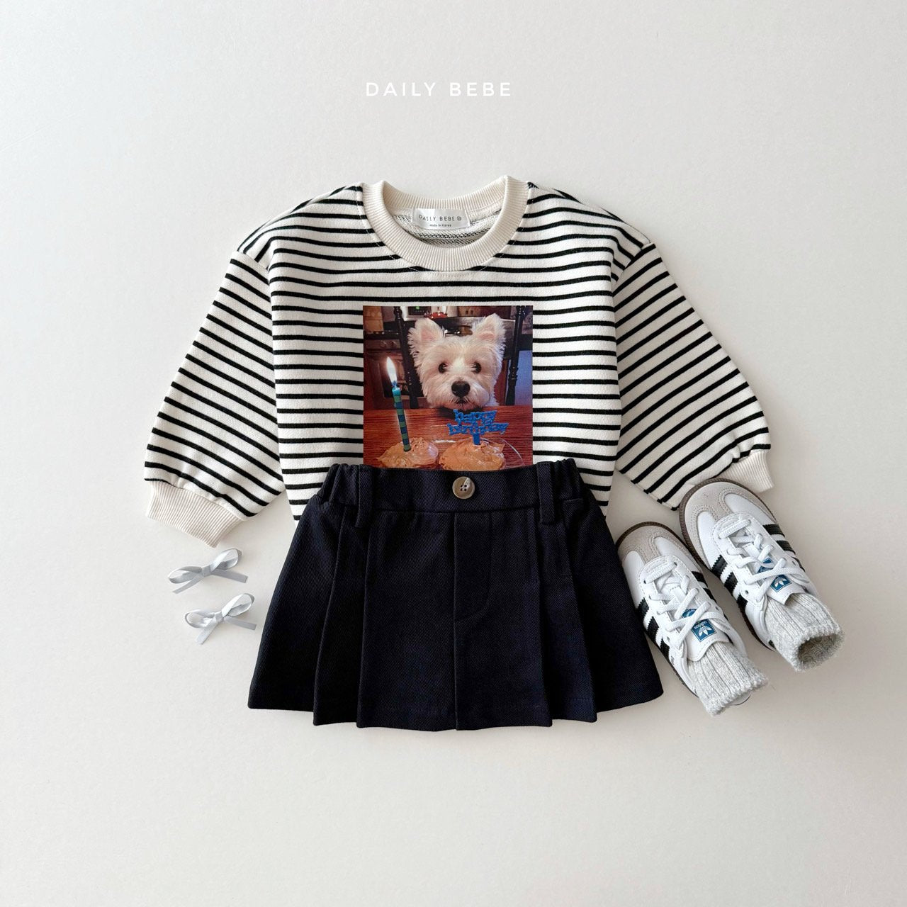 (Pre-order) Daily Bebe - Kids' Miu Skirts 미우 스커트 (2 Colors)