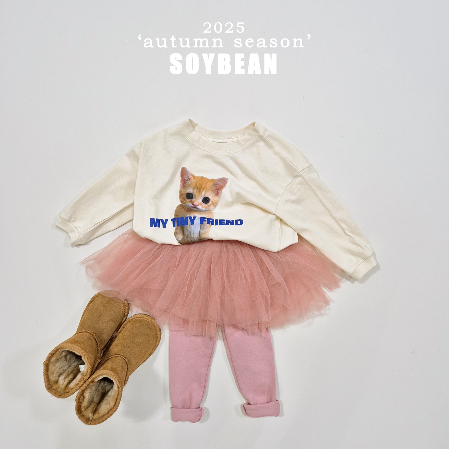 (Pre-order) Soybean Kids - Lovely Tutu Leggings 러블리샤샤치렝스 (3 Colors)
