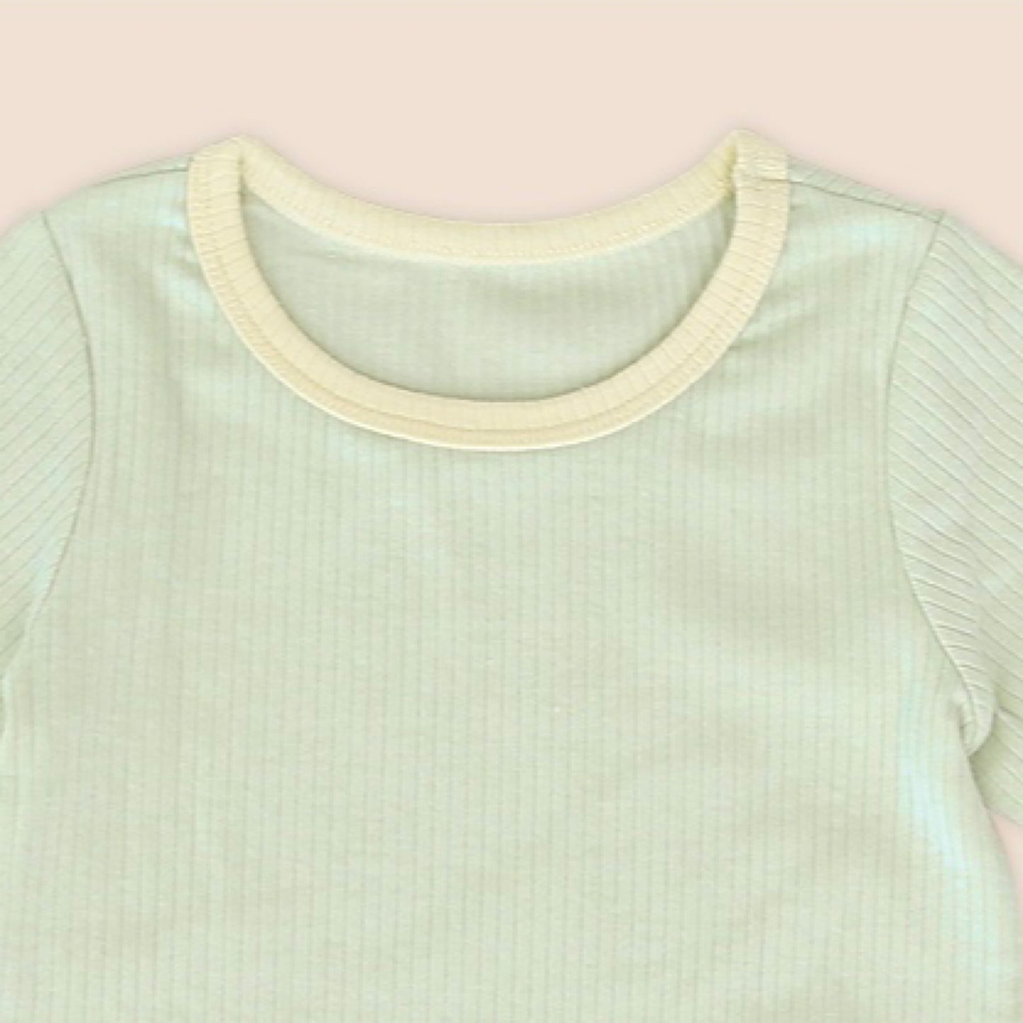 (Bebelaon) Modal Ribbed Pajama Set (4 Colors)
