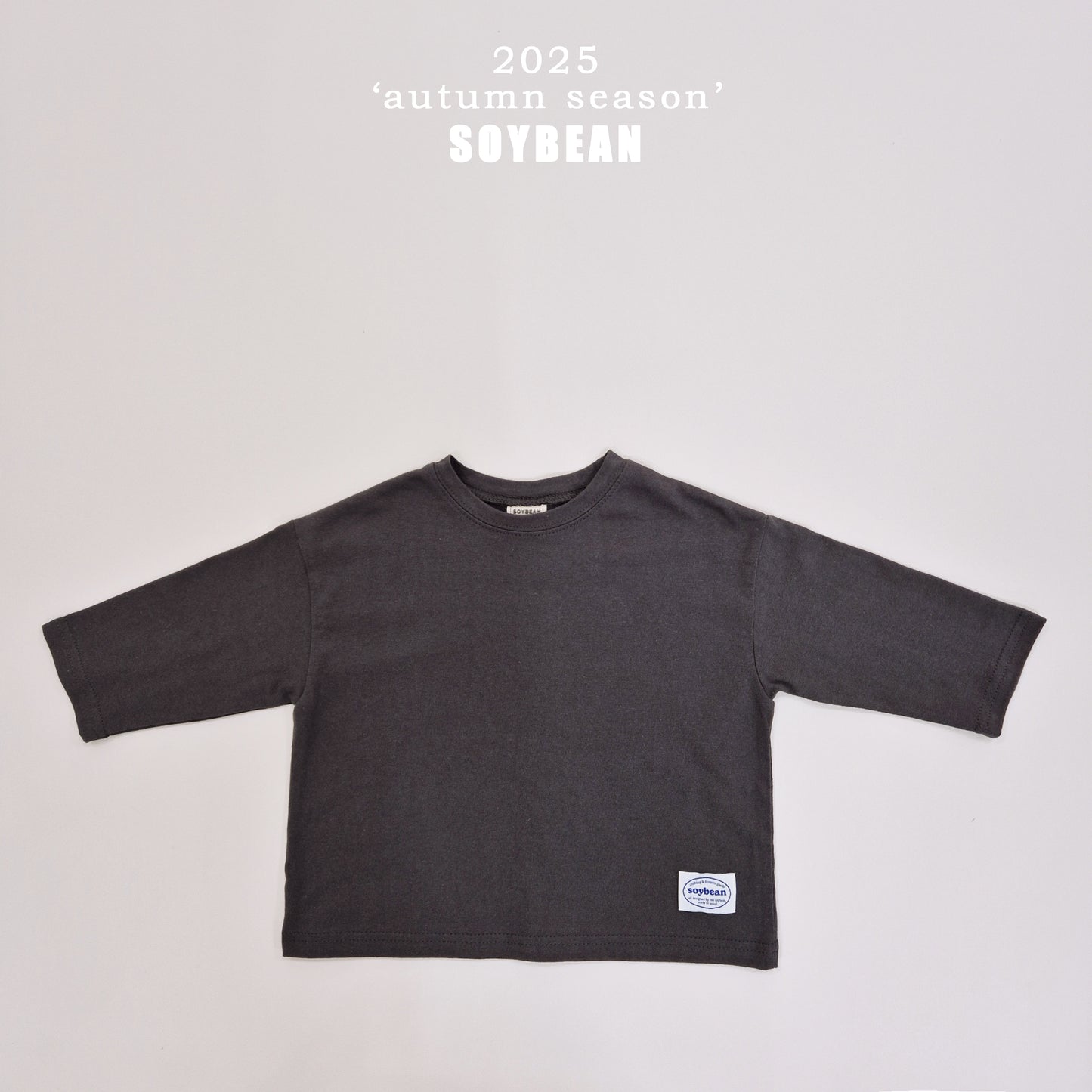 (Pre-order) Soybean Kids - Layered Long Tee 레이어드롱티 (4 Colors)