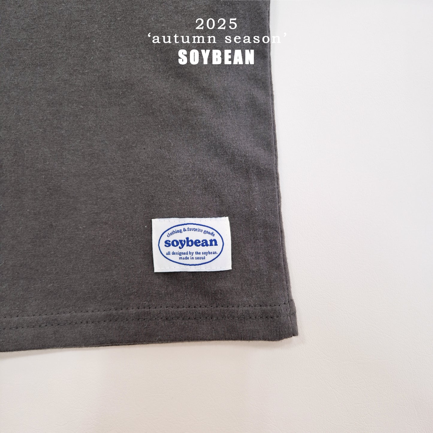 (Pre-order) Soybean Kids - Layered Long Tee 레이어드롱티 (4 Colors)