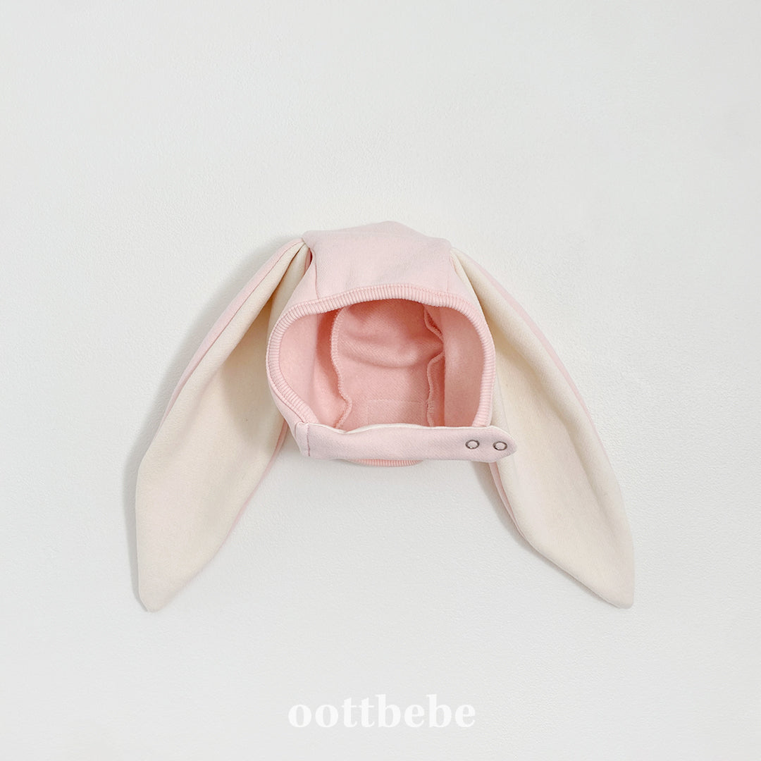 (Pre-order) OOTTBEBE Winter - Bunny Ear Hood 바니모자 (5 Colors)