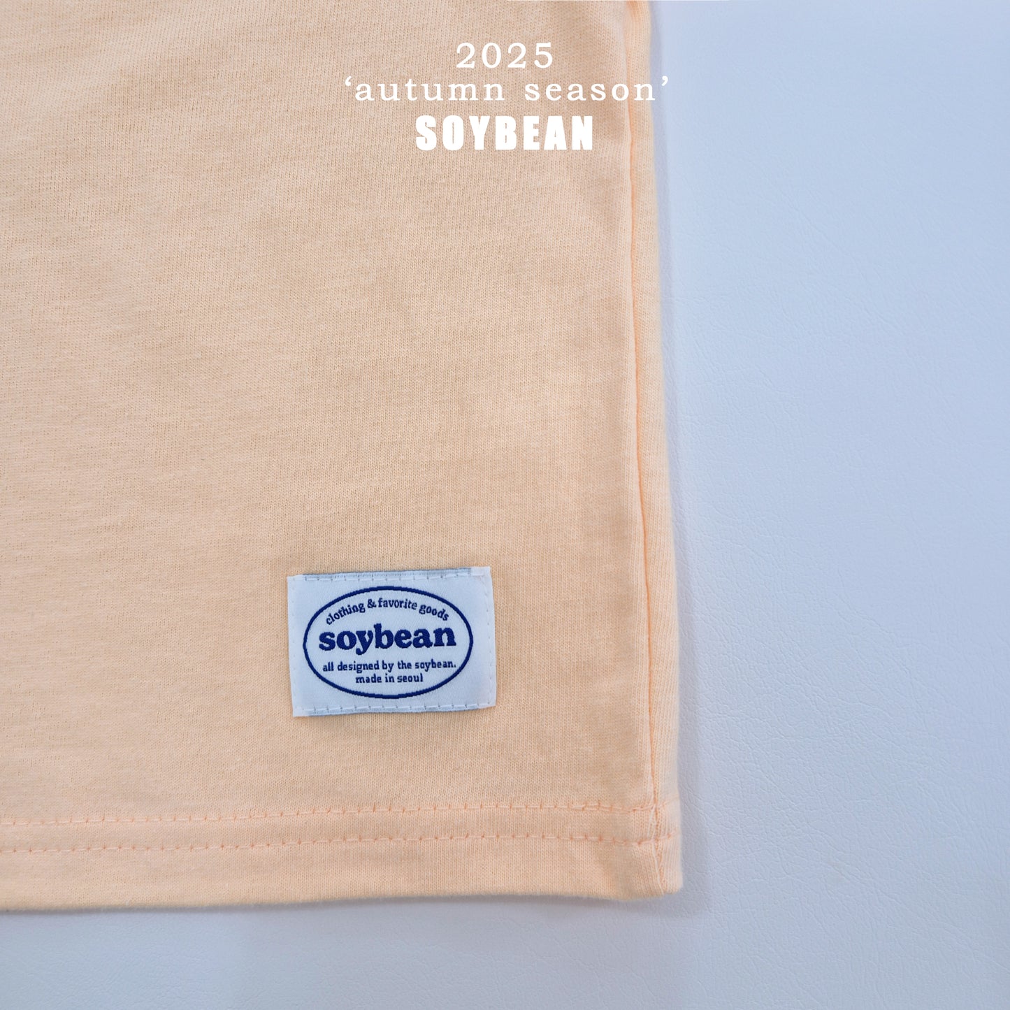 (Pre-order) Soybean Kids - Layered Long Tee 레이어드롱티 (4 Colors)