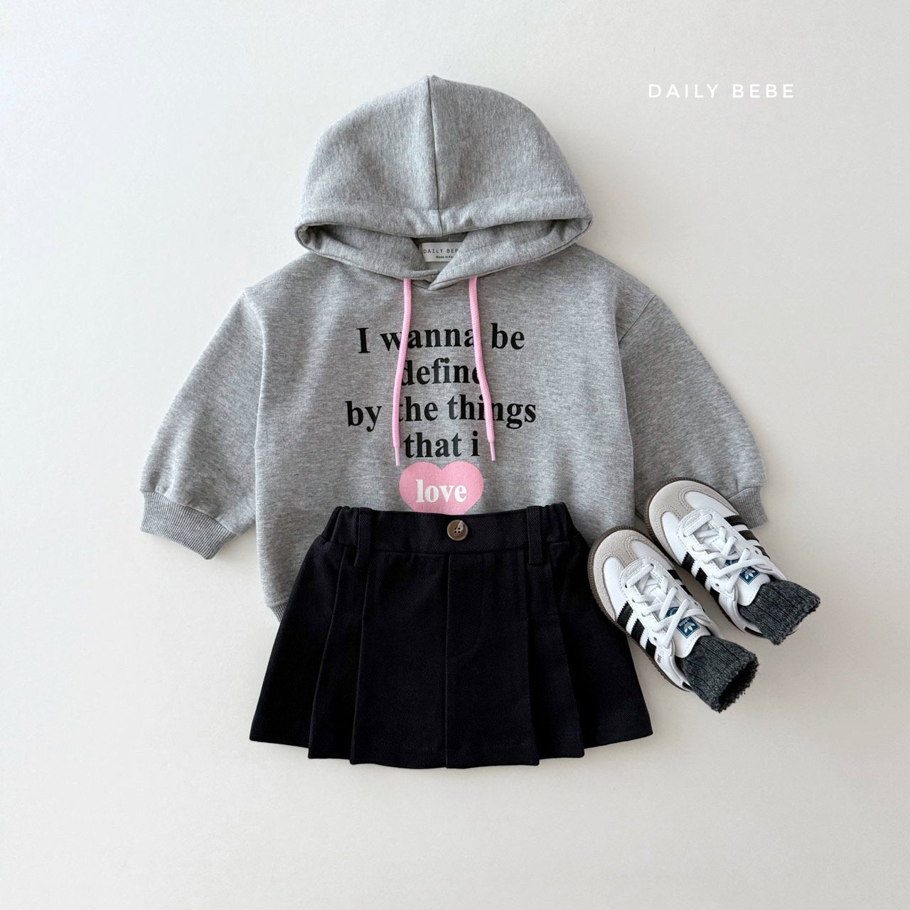 (Pre-order) Daily Bebe - Kids' Miu Skirts 미우 스커트 (2 Colors)