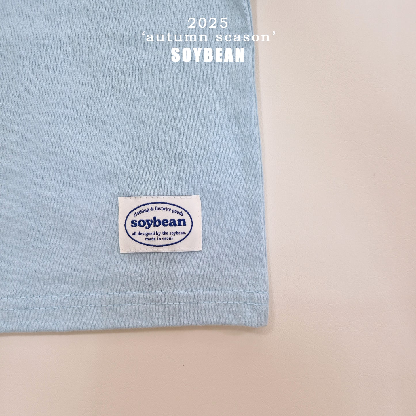 (Pre-order) Soybean Kids - Layered Long Tee 레이어드롱티 (4 Colors)
