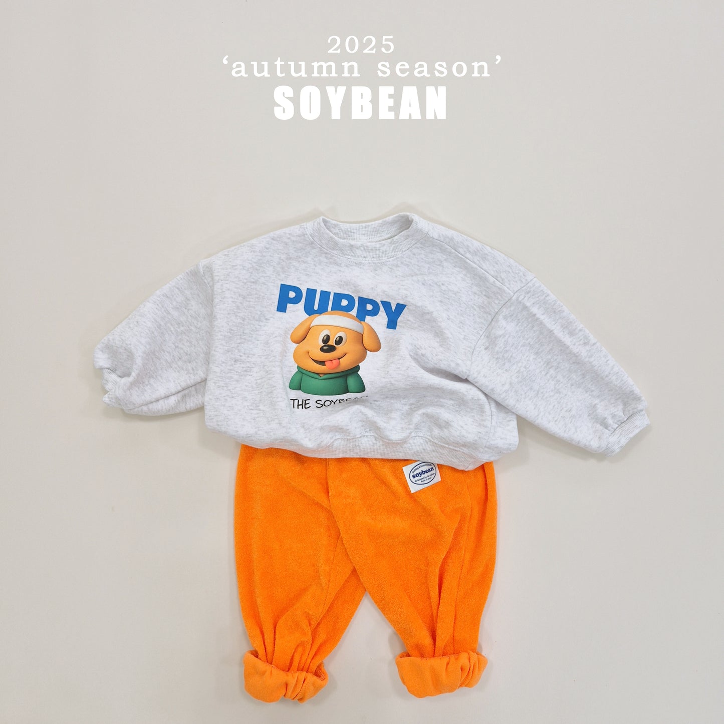 (Pre-order) Soybean Kids - Animal Friends Sweatshirt 동물친구들맨투맨 (3 Colors)