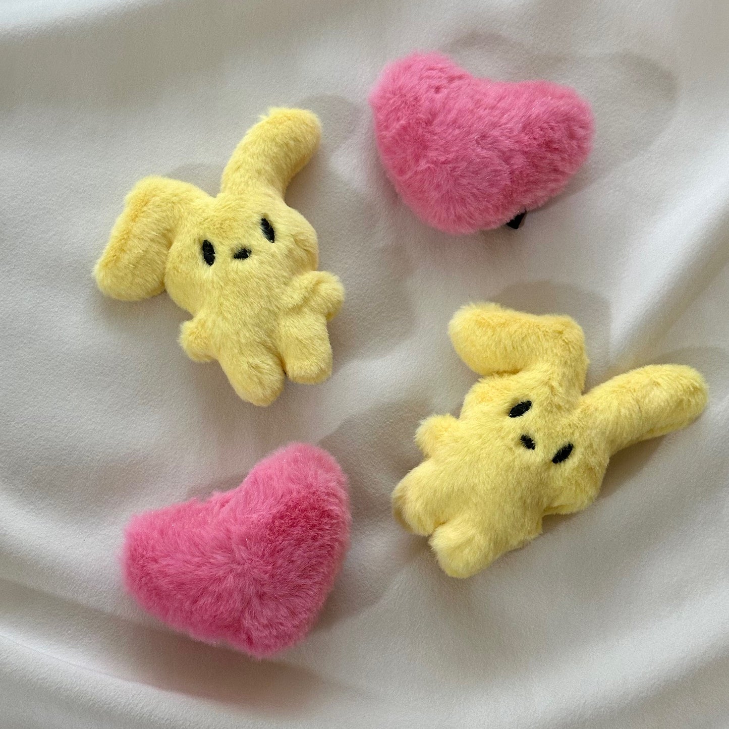 (Chenny Bong Bong) Kids’ Yellow Bunny Hair Clip (1 Piece)