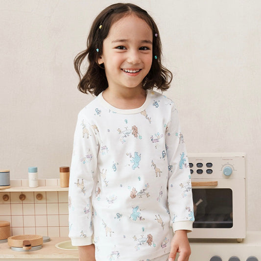 (Baby Boom) ‘25 Cotton Long Sleeve Pajama Set