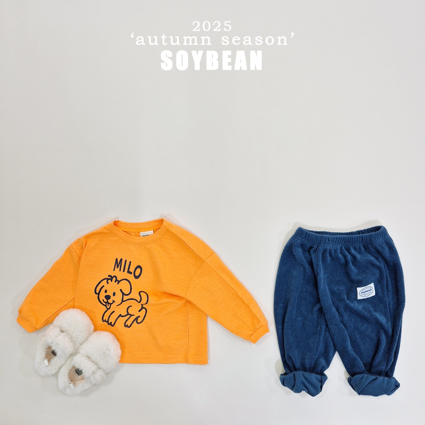 (Pre-order) Soybean Kids - Terry Jogger Pants 테리조거팬츠 (7 Colors)