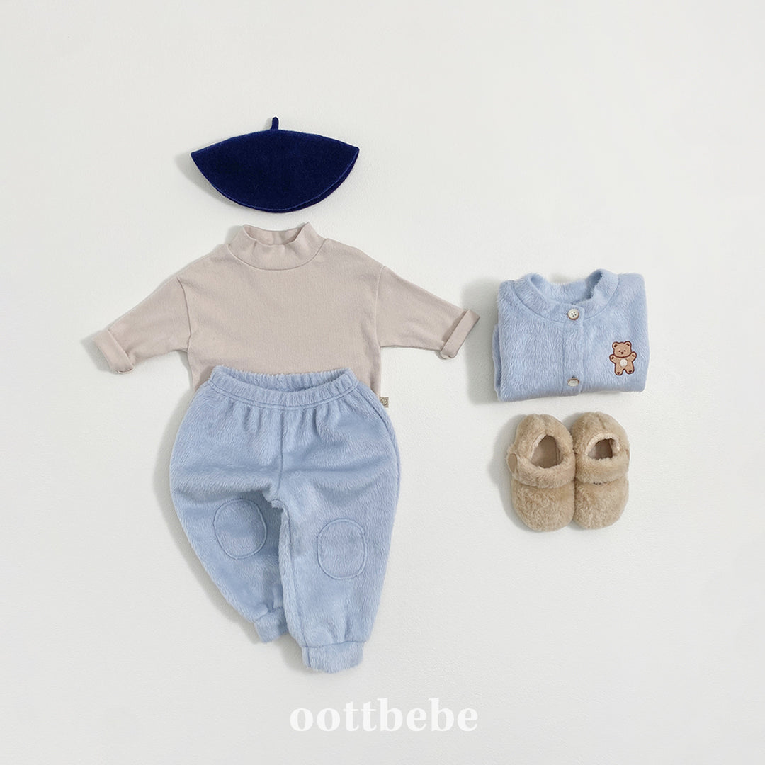 (Pre-order) OOTTBEBE Winter - Cotton Candy Jogger Pants 솜사탕조거팬츠 (4 Colors)