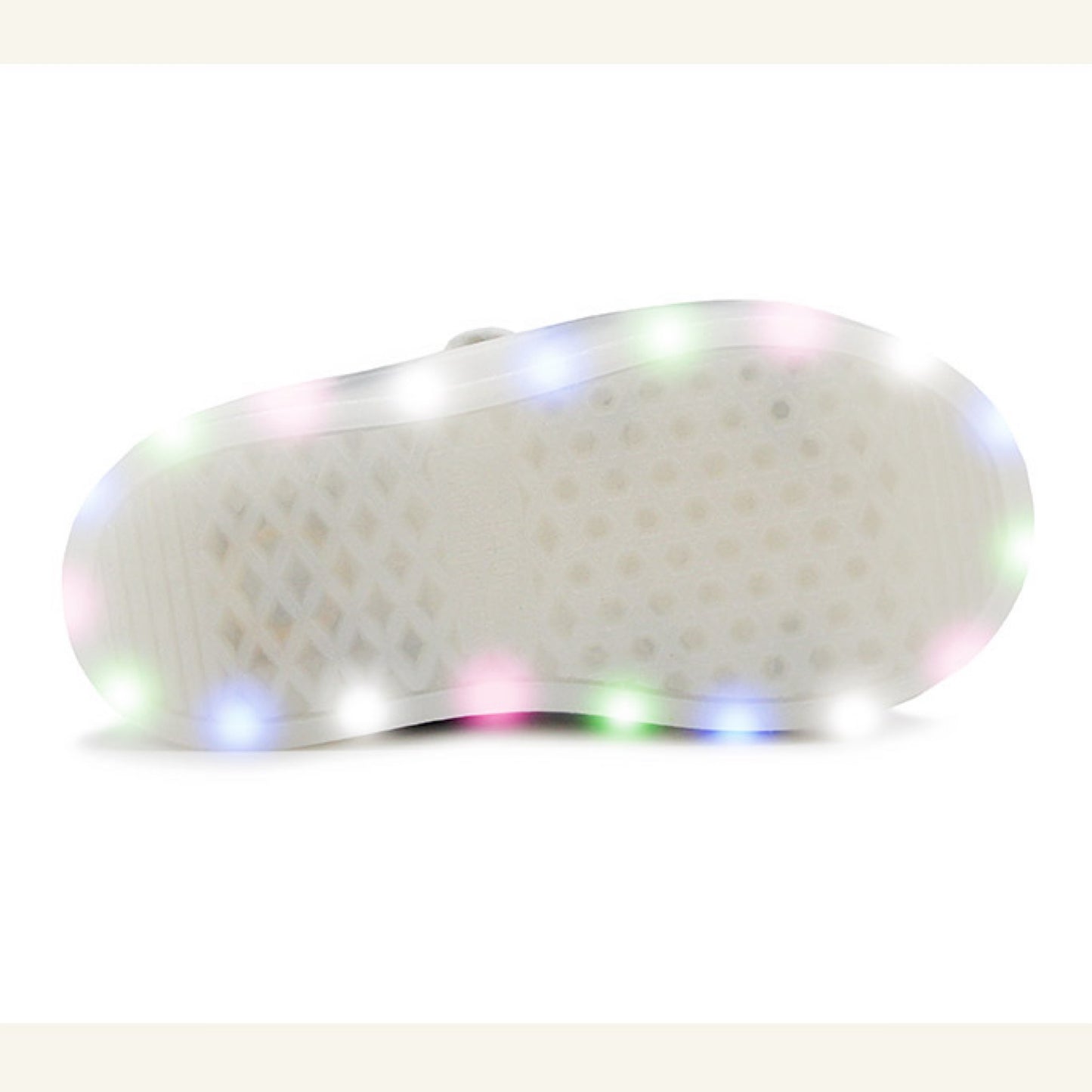 (Pre-order) KoongsKoongs Kids’ Bread LED Light-up Sneakers (Ink Black)
