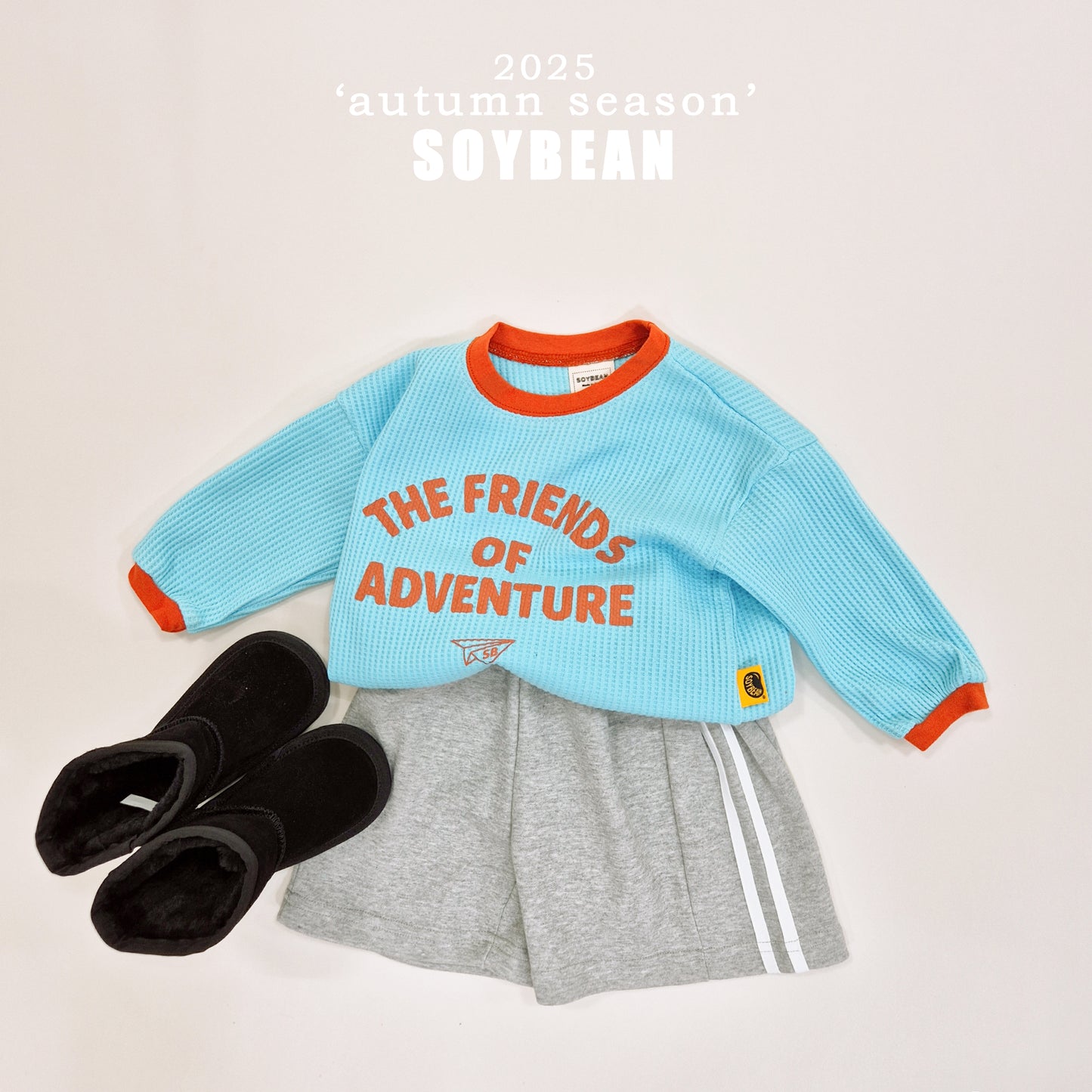 (Pre-order) Soybean Kids - Bermuda Crop Pants 버뮤다7부팬츠 (3 Colors)