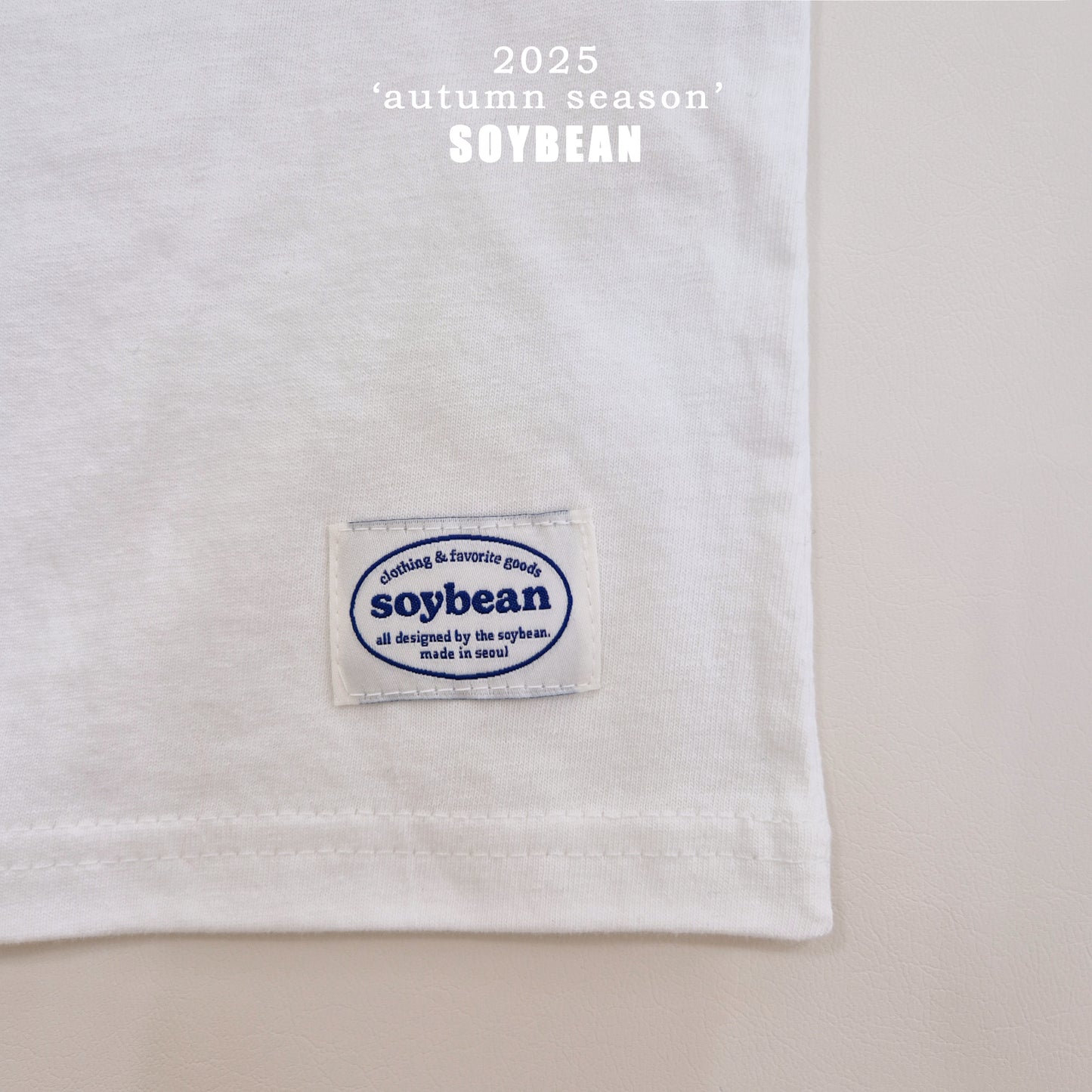 (Pre-order) Soybean Kids - Layered Long Tee 레이어드롱티 (4 Colors)