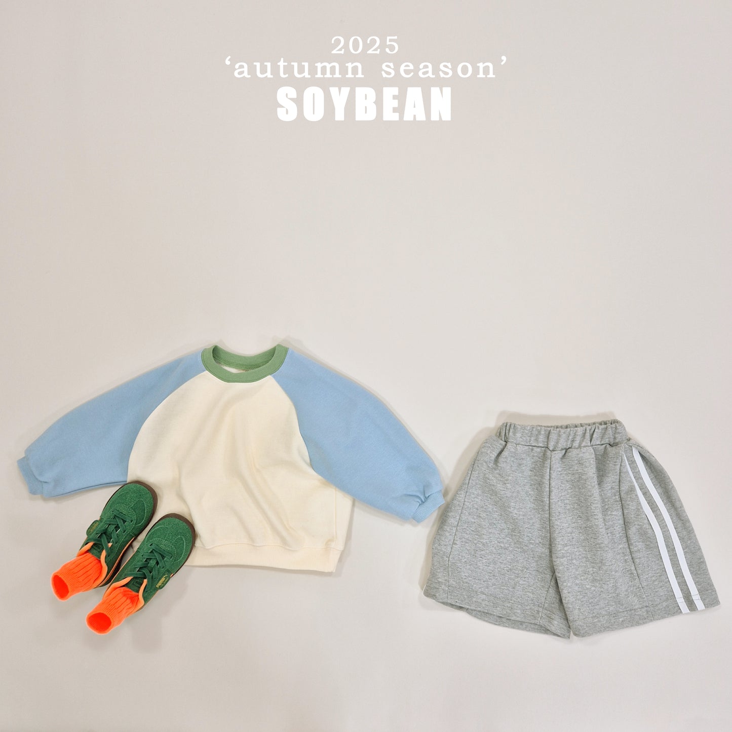 (Pre-order) Soybean Kids - Bermuda Crop Pants 버뮤다7부팬츠 (3 Colors)