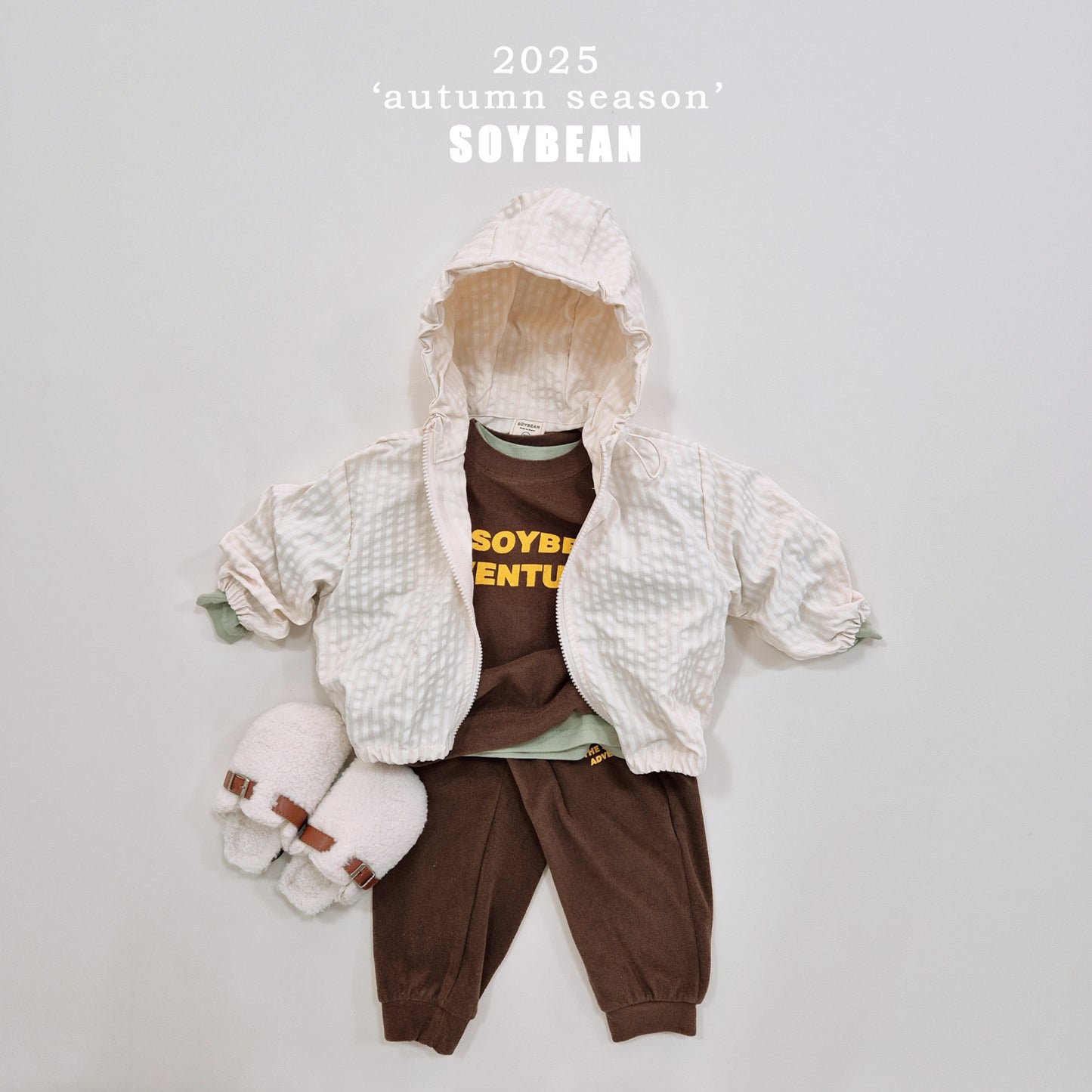 (Pre-order) Soybean Kids - Wind Plaid Jacket 윈드플래드자켓 (2 Colors)