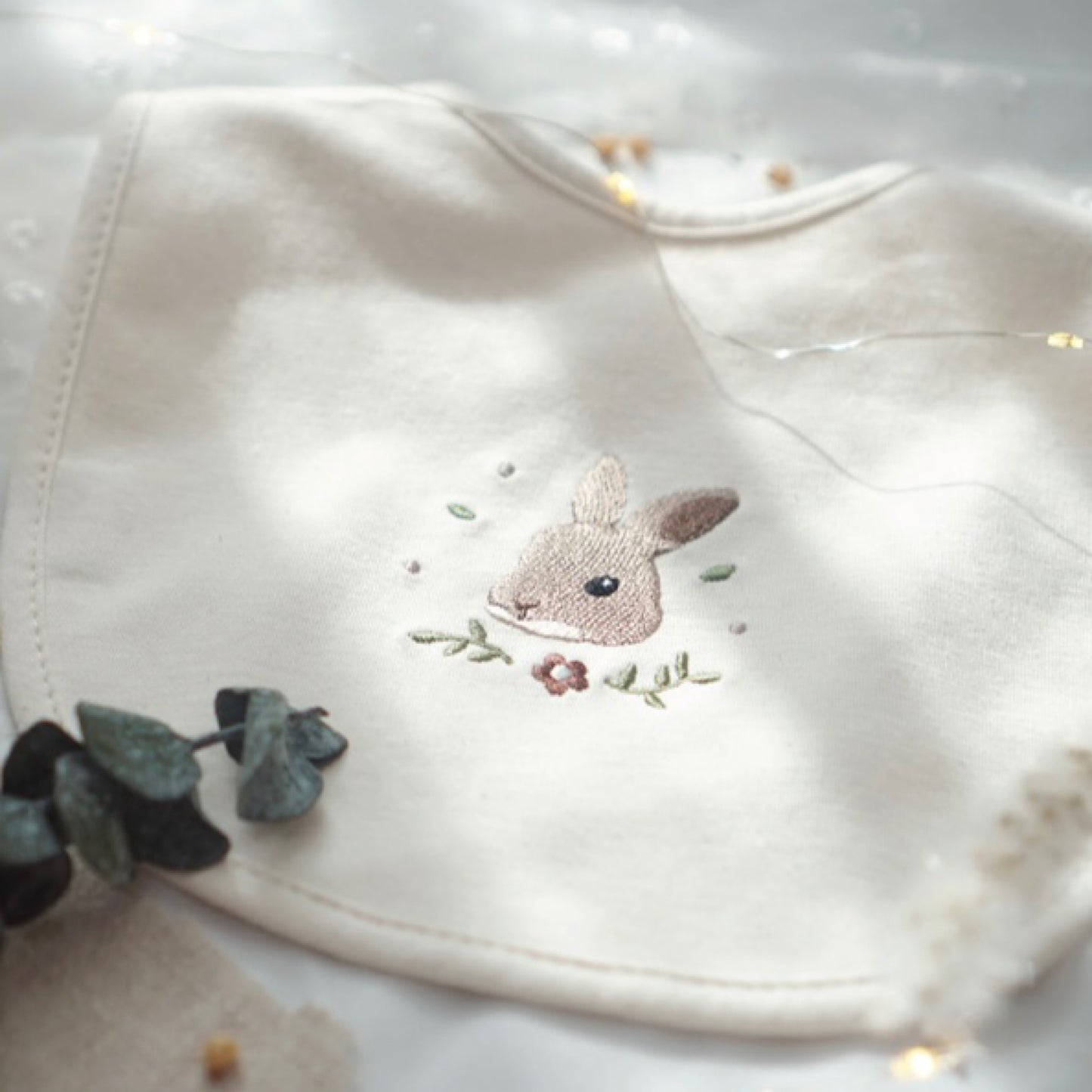(KoongsKoongs) Organic Cotton Baby Bib (4 Colors)