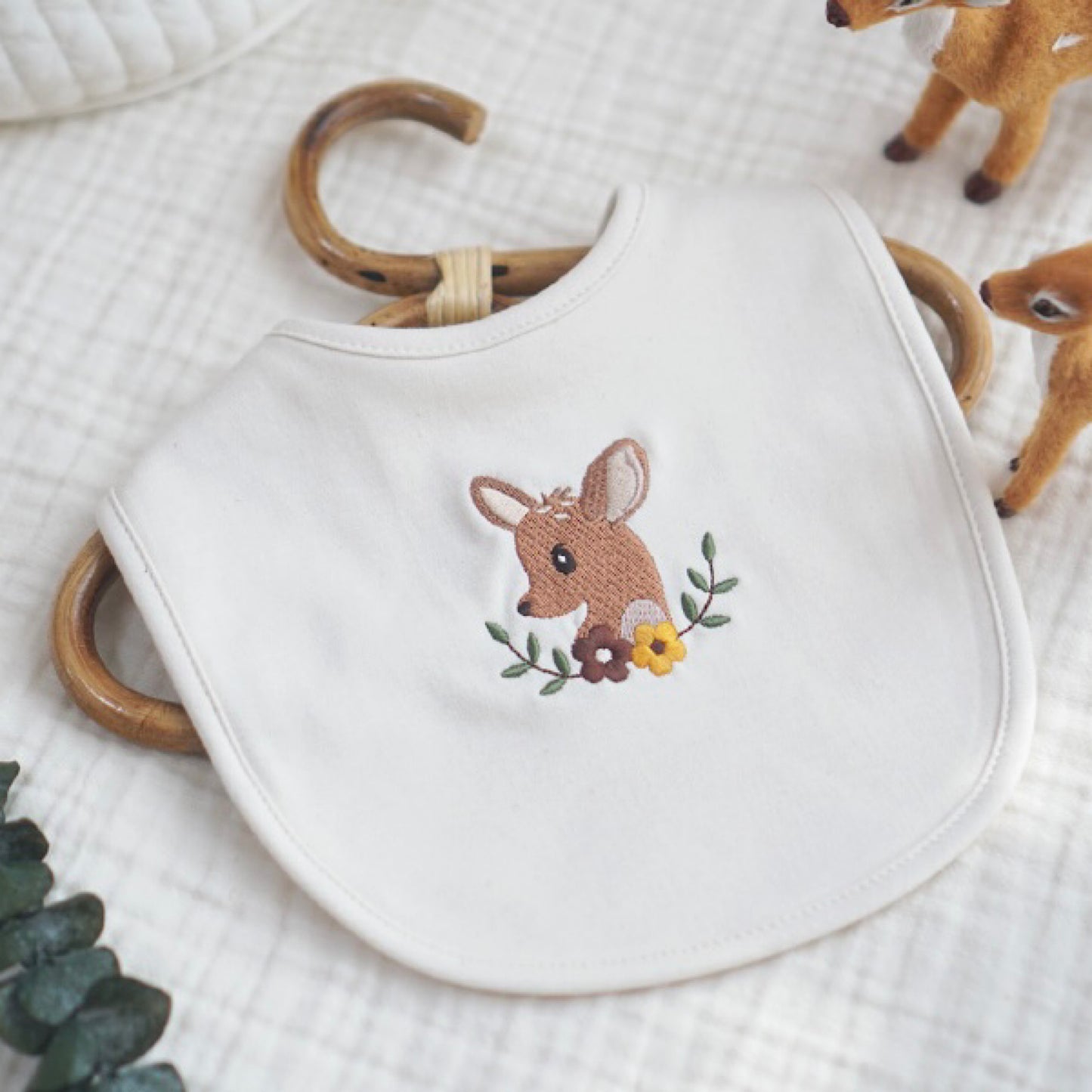 (KoongsKoongs) Organic Cotton Baby Bib (4 Colors)