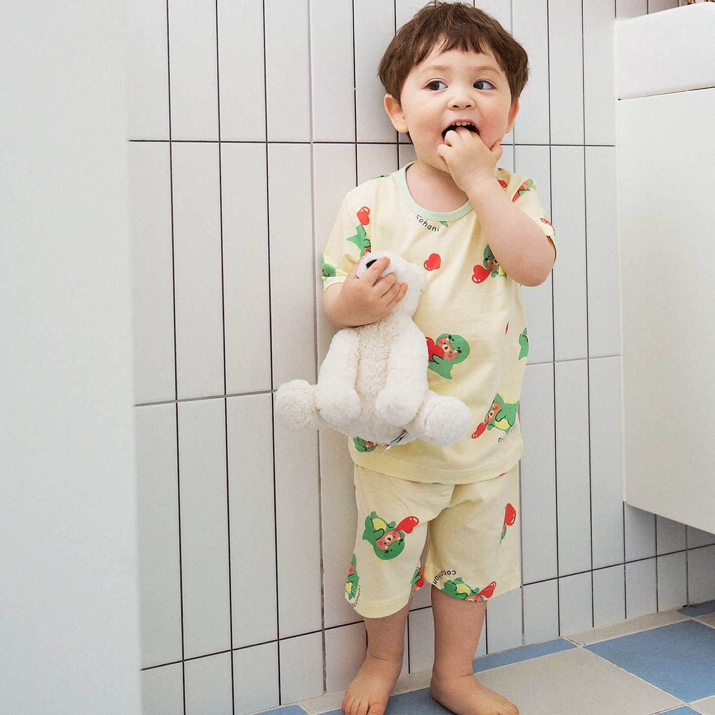 (COCOHANI) Bamboo Animal Pajama Set (7 Colors)