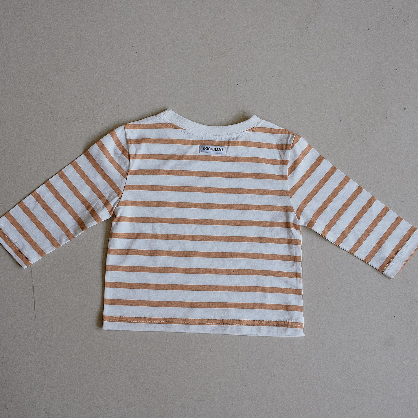 (COCOHANI) Kids Striped Long-Sleeve T-Shirt (3 Colors)