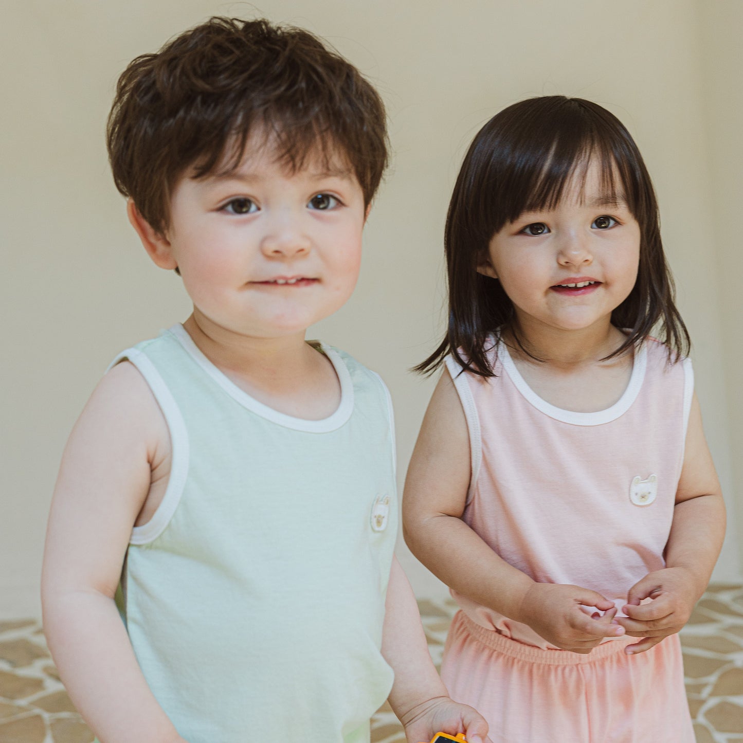 (COCOHANI) Bamboo Solid 3-piece Set (4 Colors)