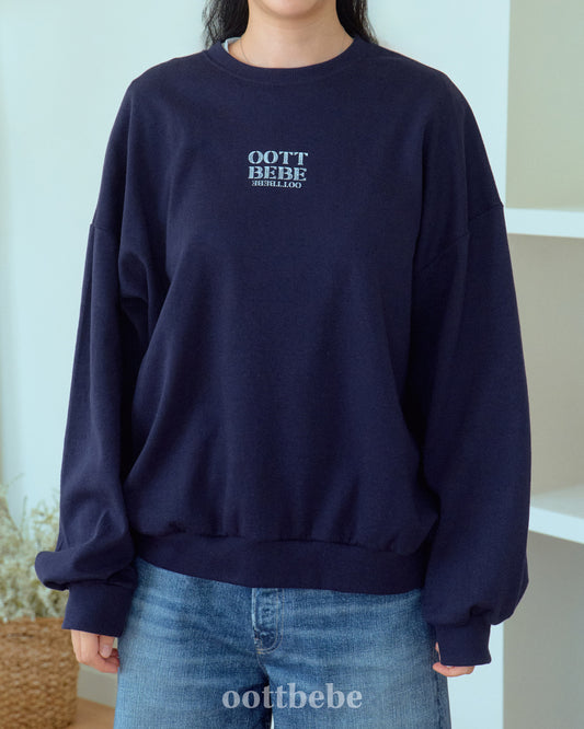 (Pre-order) OOTTBEBE - Mom's OOTT Sweatshirt 오뜨베베맨투맨 (성인) (4 Colors)