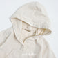 (Pre-order) OOTTBEBE - Stitch Hoodie Suit 스티치후드슈트 (2 Colors)