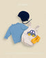 (Pre-order) OOTTBEBE Fall - Bungbung Denim Suit - 붕붕이데님슈트 (3 Colors)