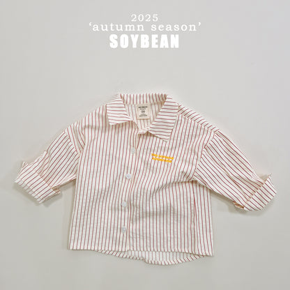 (Pre-order) Soybean Kids - Stra Comfort Stripe Shirt (2 Colors)