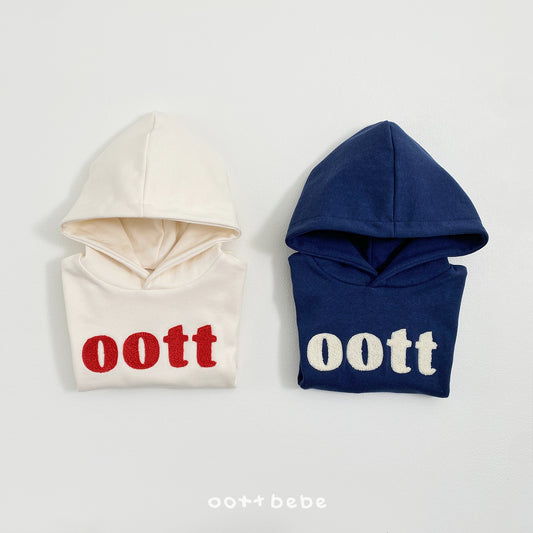 (Pre-order) OOTTBEBE Spring - Bouclé Hoodie 댄디부클후드맨투맨 (2 Colors)