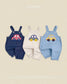 (Pre-order) OOTTBEBE Fall - Bungbung Denim Overalls - 붕붕이데님오버롤 (3 Colors)
