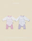 (Pre-order) OOTTBEBE Fall - Lovely Floral Romper & Leggings Set 코코플라워슈트세트 (2 Colors)