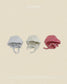 (Pre-order) OOTTBEBE Fall - Sweet Stripe Bonnet 바닐라라떼보넷 (3 Colors)
