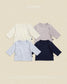 (Pre-order) OOTTBEBE Fall - OOTT Mix Long Sleeve Tee - 오뜨믹스티셔츠 (4 Colors)