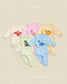 (Pre-order) OOTTBEBE Fall - Robot Dino Pajama Set 로봇공룡실내복 (5 Colors)