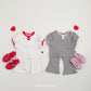 (Pre-order) OOTTBEBE Summer -  Lovely Eyelet Set 러블리아일렛상하복 (2 Colors)