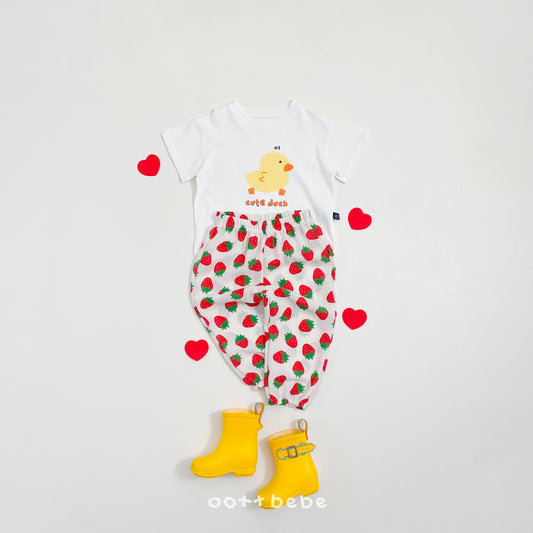 (Pre-order) OOTTBEBE Summer - Summer Pop Pants 썸머팝고쟁이 (4 Colors)