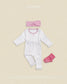 (Pre-order) OOTTBEBE Fall - Lovely Floral Pajama Set 코코플라워실내복 (2 Colors)