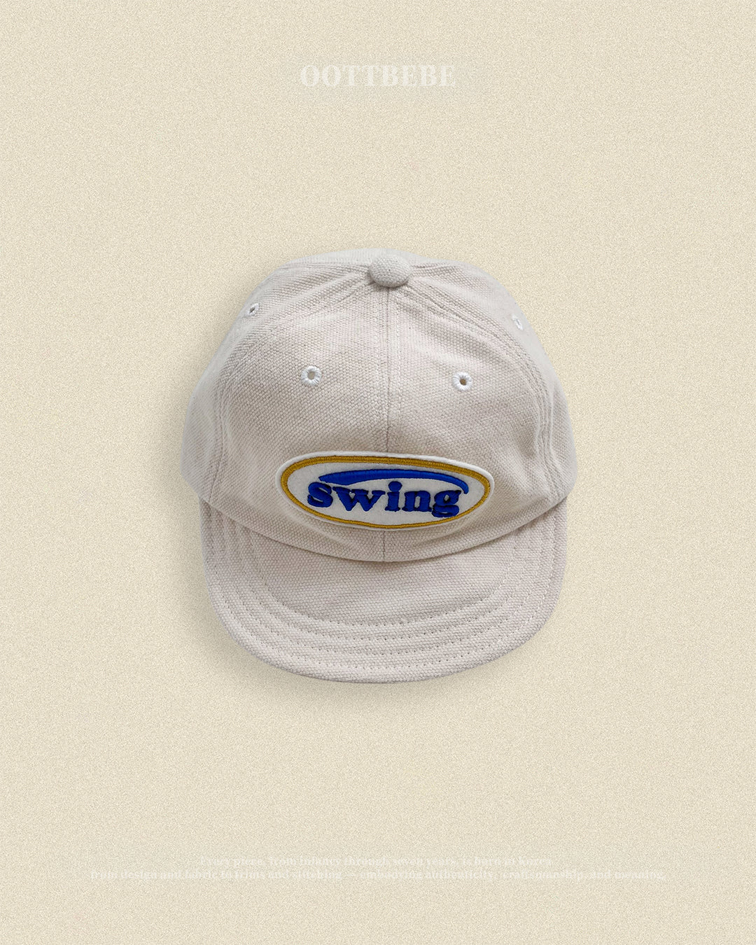 (Pre-order) OOTTBEBE Fall - Kids Swing Ball Cap - 스윙볼캡 (5 Colors)