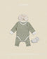 (Pre-order) OOTTBEBE Fall - Mini Dot Romper & Leggings Set 슈슈도트슈트세트 (2 Colors)