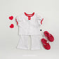 (Pre-order) OOTTBEBE Summer -  Lovely Eyelet Set 러블리아일렛상하복 (2 Colors)