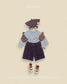 (Pre-order) OOTTBEBE Fall - Tomboy Ribbed Tee - 톰보이시보리티셔츠 (2 Colors)